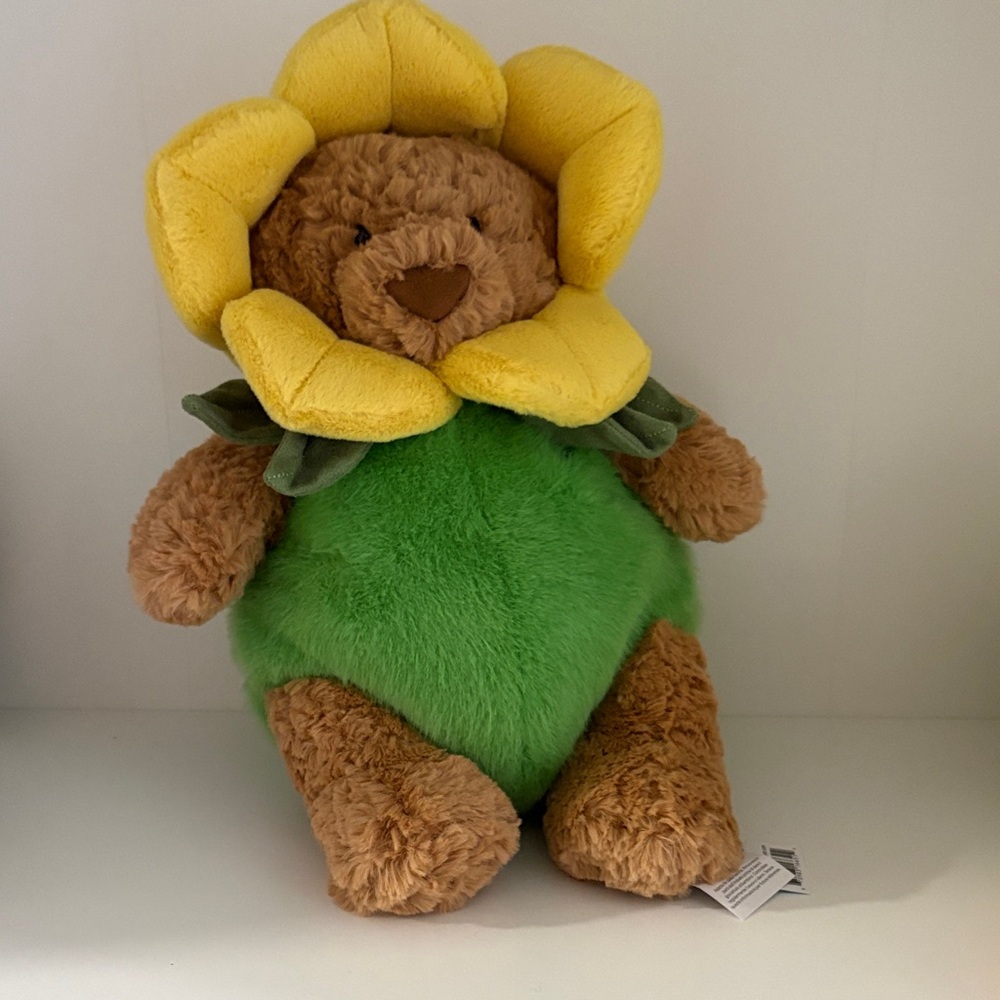 Jellycat BART Daffodil Outfit. Dustbag& tag protector included.